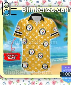 Perfect Pittsburgh Steelers Louis Vuitton Men Shirts