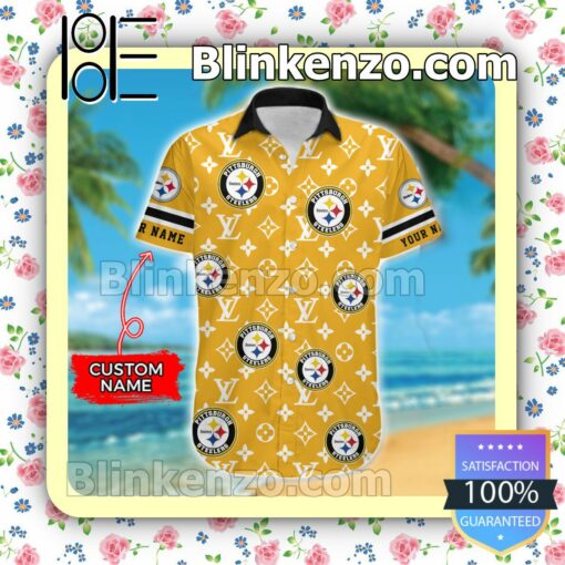 Perfect Pittsburgh Steelers Louis Vuitton Men Shirts