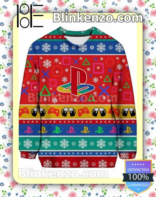 Playstation Christmas Sweatshirts