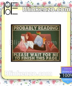 Probably Reading Please Wait For Me To Finish This Page Entryway Mats