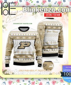 Purdue University - Purdue Polytechnic Indianapolis Uniform Christmas Sweatshirts