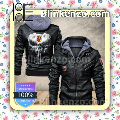 Racing Club de Lens Club Leather Hooded Jacket