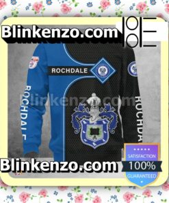 Rochdale AFC Bomber Jacket Sweatshirts b