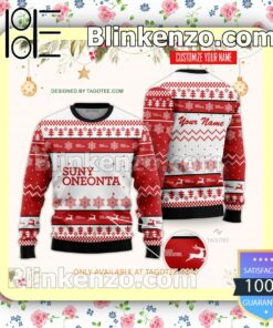 SUNY Oneonta Uniform Christmas Sweatshirts