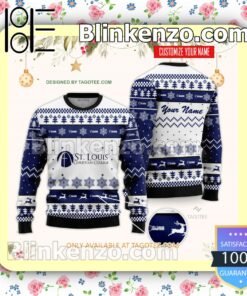 Saint Louis Christian College Uniform Christmas Sweatshirts