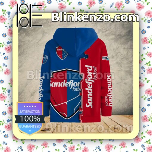 Sandefjord Fotball Bomber Jacket Sweatshirts a