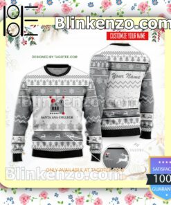 Santa Ana College Uniform Christmas Sweatshirts