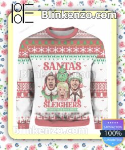 Santa's Sleighers Christmas Rock Tour Holiday Christmas Sweatshirts a