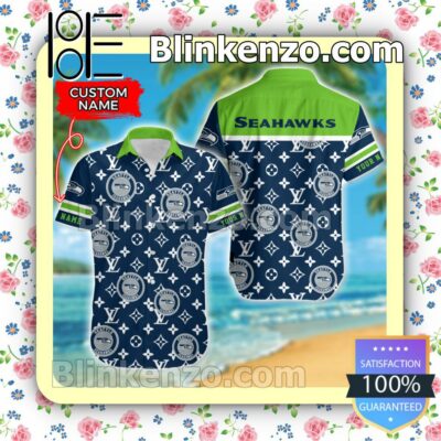 Seattle Seahawks Louis Vuitton Men Shirts