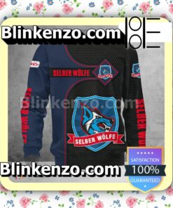 Selber Wölfe Bomber Jacket Sweatshirts b