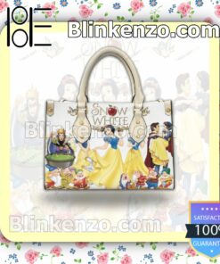 Snow White Leather Totes Bag b