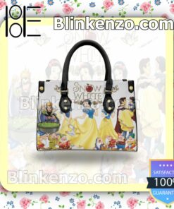 Snow White Leather Totes Bag c