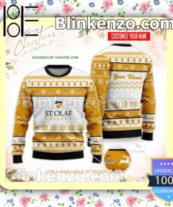 St Olaf College Uniform Christmas Sweatshirts