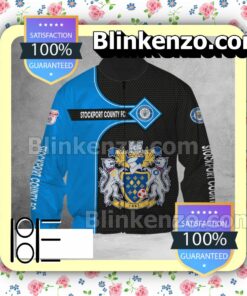 Stockport County F.C Bomber Jacket Sweatshirts c