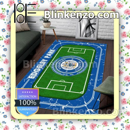 Stockport County F.C Rug Room Mats a