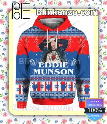 Stranger Things Eddie Munson Pullover Hoodie Jacket a