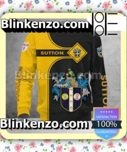 Sutton United Bomber Jacket Sweatshirts b