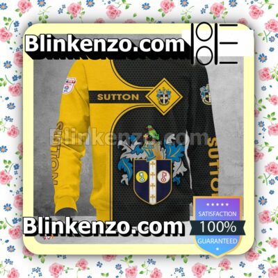 Sutton United Bomber Jacket Sweatshirts b