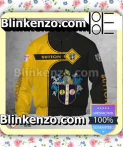 Sutton United Bomber Jacket Sweatshirts c