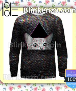 Techno Cat Fashion Christmas Sweatshirts