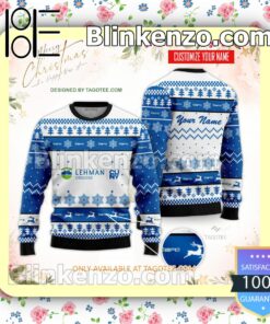 The City University of New York Lehman College Uniform Christmas Sweatshirts