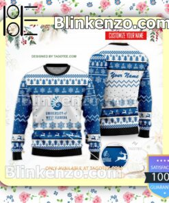 The University of West Florida Uniform Christmas Sweatshirts