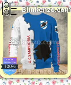 U.C. Sampdoria Bomber Jacket Sweatshirts c
