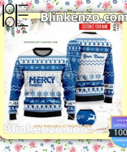 UPMC Mercy School of Nursing Uniform Christmas Sweatshirts