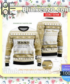 University of Colorado Colorado Springs Uniform Christmas Sweatshirts