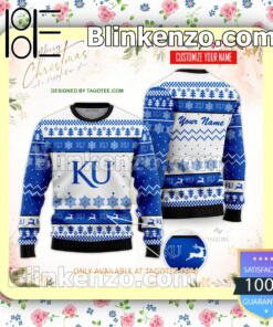 University of Kansas Uniform Christmas Sweatshirts