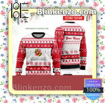 University of Maryland-College Park Uniform Christmas Sweatshirts