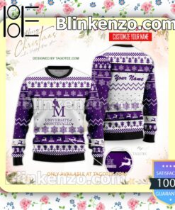 University of Montevallo Uniform Christmas Sweatshirts