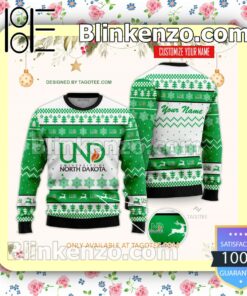 University of North Dakota Uniform Christmas Sweatshirts