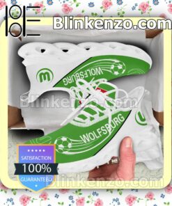 Hot Deal VfL Wolfsburg Logo Sports Shoes