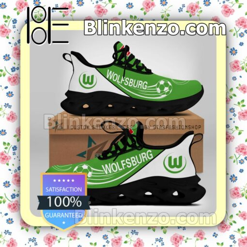 Top VfL Wolfsburg Logo Sports Shoes