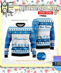 Vibe Barber College Uniform Christmas Sweatshirts