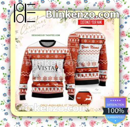 Vista College-Online Uniform Christmas Sweatshirts