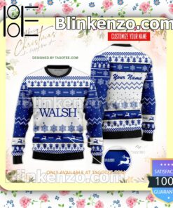 Walsh College of Accountancy and Business Administration Uniform Christmas Sweatshirts