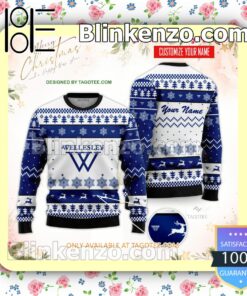 Wellesley College Uniform Christmas Sweatshirts