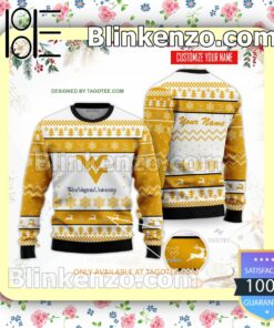 West Virginia University Uniform Christmas Sweatshirts
