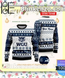 Western Governors University Uniform Christmas Sweatshirts