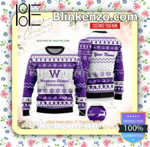 Western Illinois University Uniform Christmas Sweatshirts