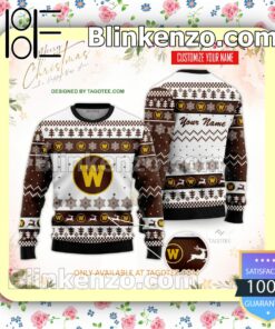 Western Michigan University Uniform Christmas Sweatshirts