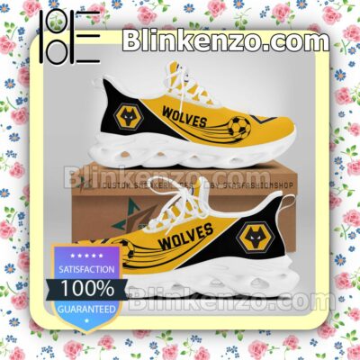 Wolverhampton Wanderers F.C Running Sports Shoes a