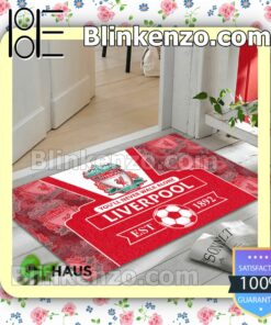 Present You'll Never Walk Alone Liverpool Football Club Est 1892 Entryway Mats