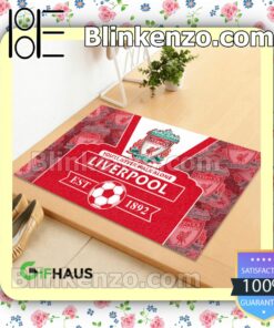 Limited Edition You'll Never Walk Alone Liverpool Football Club Est 1892 Entryway Mats