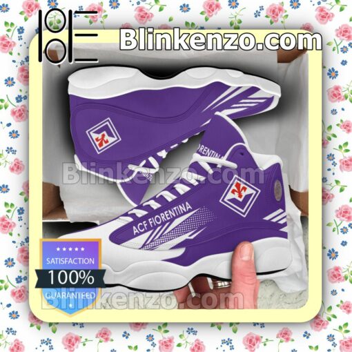 ACF Fiorentina Logo Sport Air Jordan Retro Sneakers a