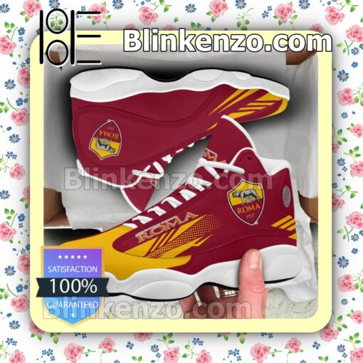 AS Roma Logo Sport Air Jordan Retro Sneakers a