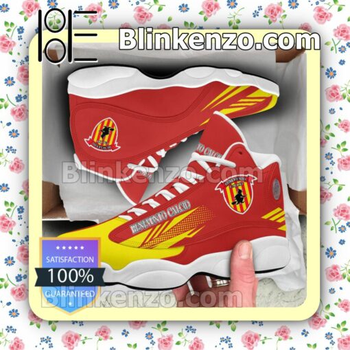 Benevento Calcio Logo Sport Air Jordan Retro Sneakers a