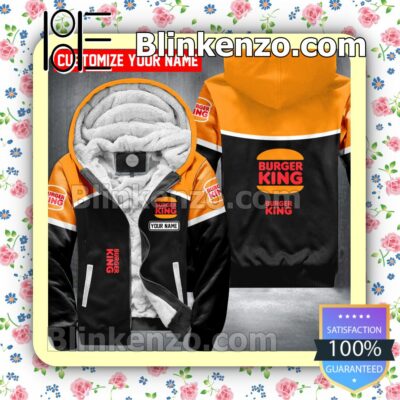 Burger King Logo Fleece Sweatshirts